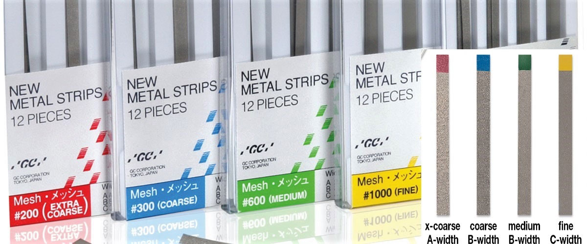 Metal Strips Refill A X-Coarse - Dental Wholesale Direct